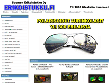 Tablet Screenshot of erikoistukku.fi